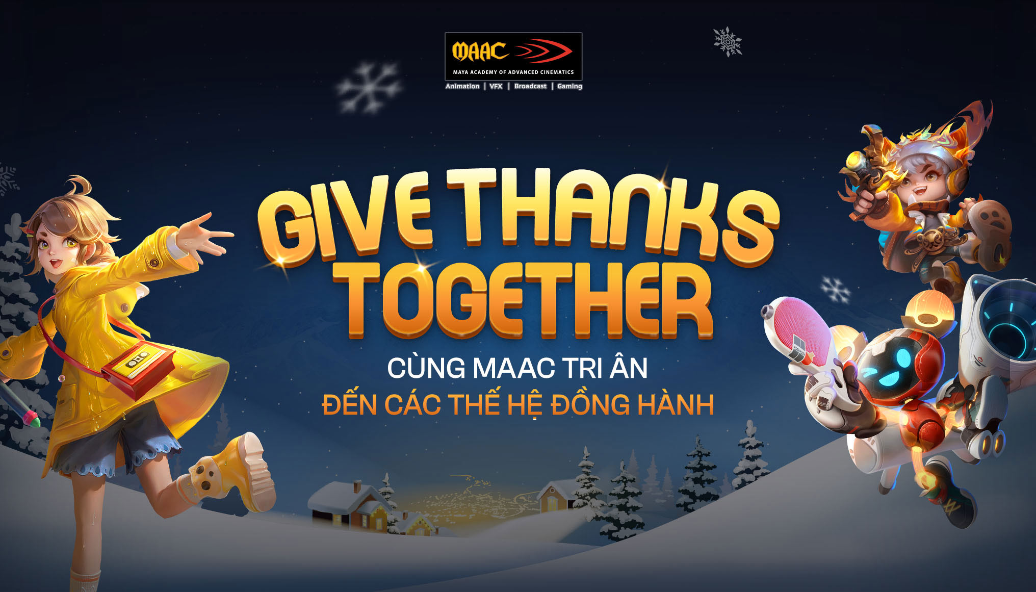 Give Thanks Together: Cùng MAAC tri ân đến các thế hệ đồng hành