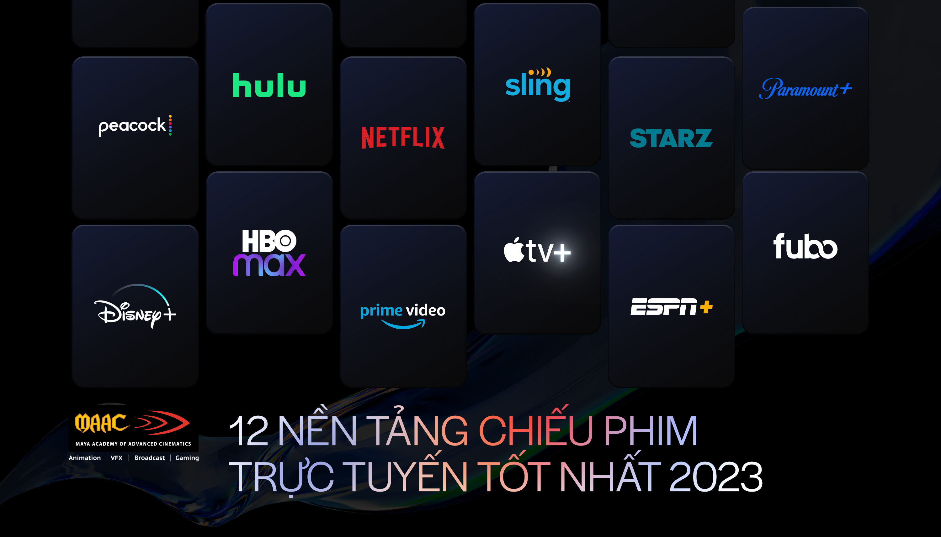 12 nền tảng chiếu phim trực tuyến tốt nhất 2023