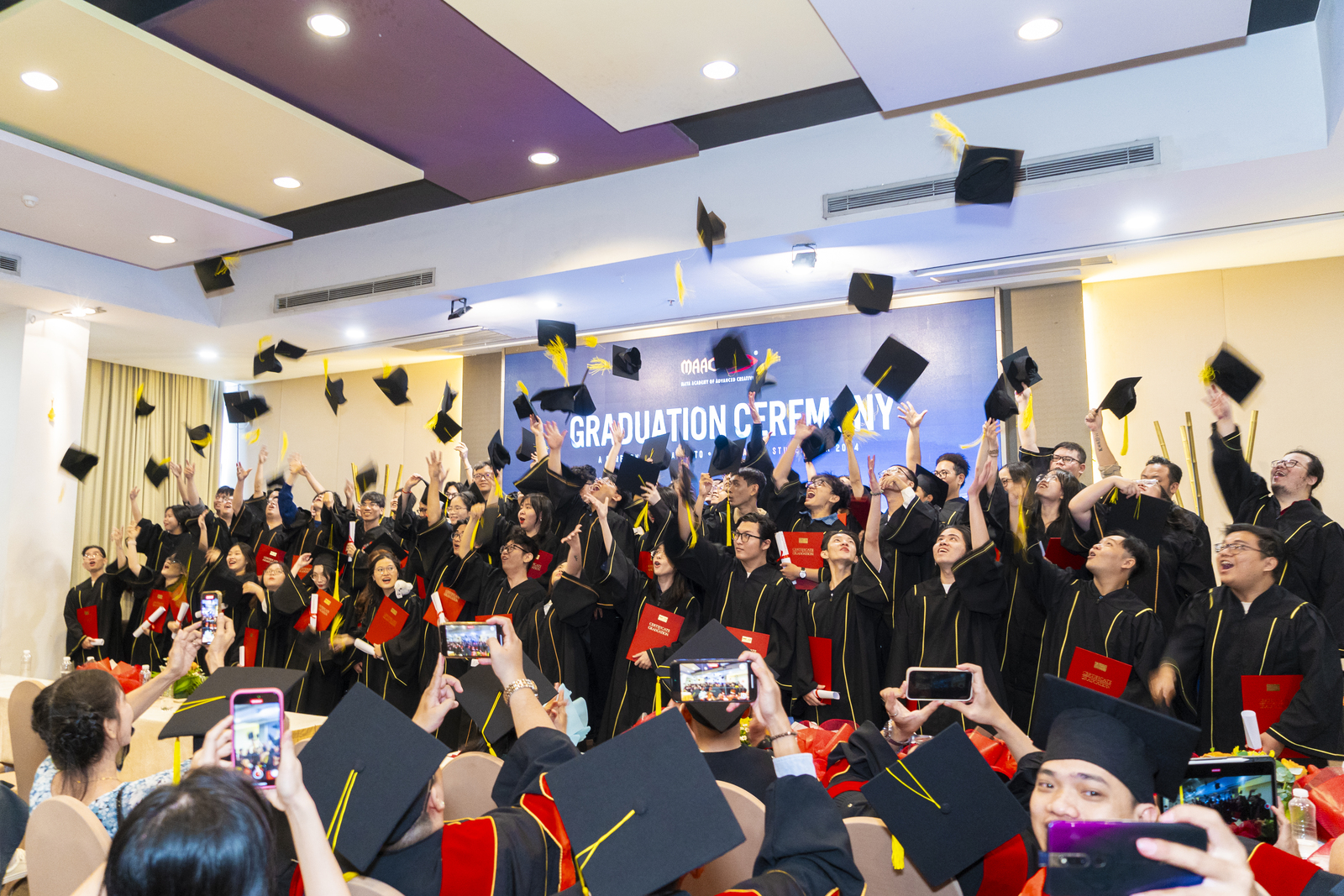 MAAC GRADUATION CEREMONY 2024 - Chuyến đò thứ 2 đưa lứa học viên VFX, 3D Animation và Game Art Design chính thức cập bến